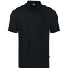 Herren Jako Polo-Shirts | Jako Herren Polo Doubletex Schwarz