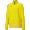 Kinder Puma Sweatshirts | Puma Kinder Training 1/4 Zip Top Teamgoal 23 Gelb