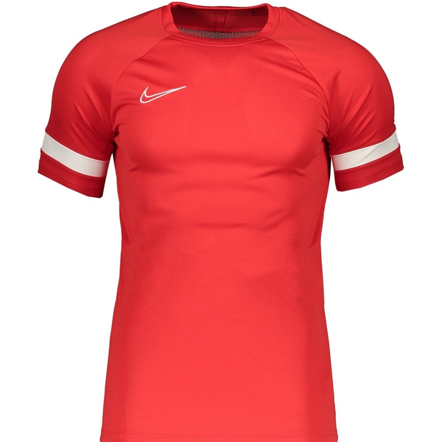 Herren Nike Trikots | Nike Herren Kurzarm Training Top Academy 21 Rot-Weis