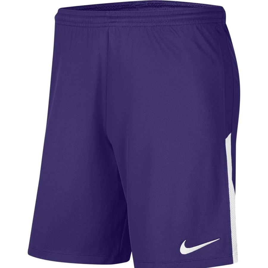 Kinder Nike Shorts | Nike Kinder Knit Shorts League Ii Violett-Weis