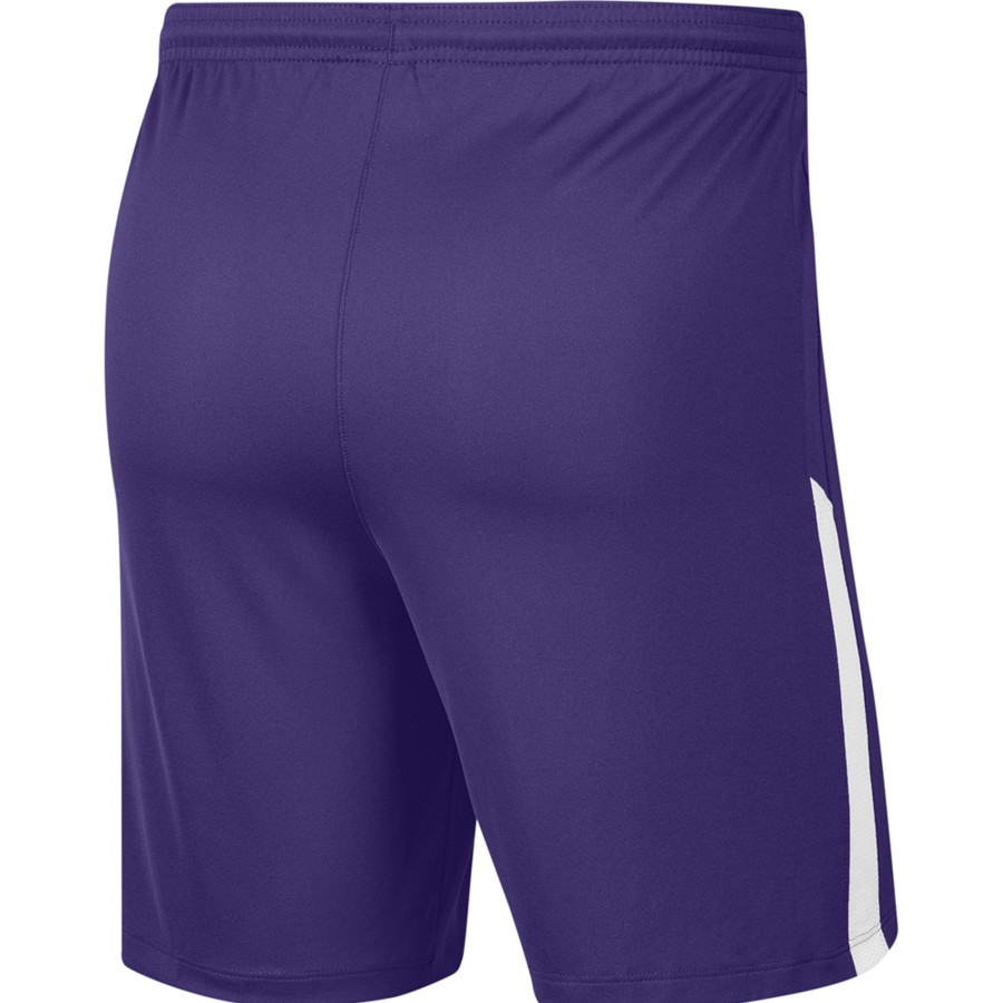 Kinder Nike Shorts | Nike Kinder Knit Shorts League Ii Violett-Weis