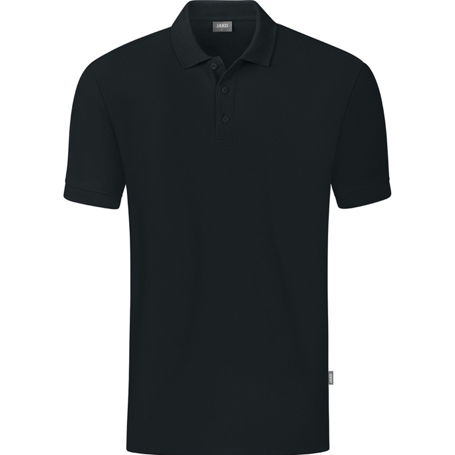 Kinder Jako Polo-Shirts | Jako Kinder Polo Organic Schwarz