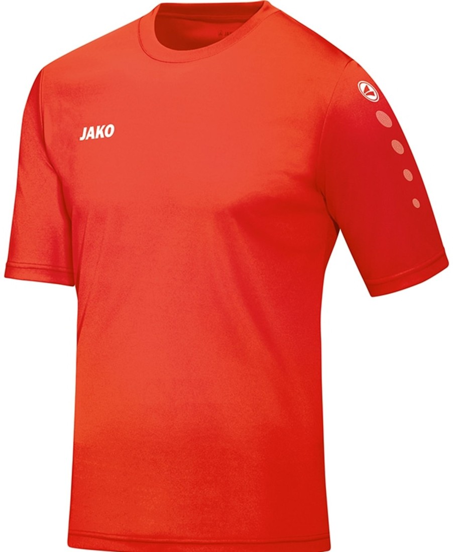 Herren Jako Trikots | Jako Team Kurzarm Trikot Flame