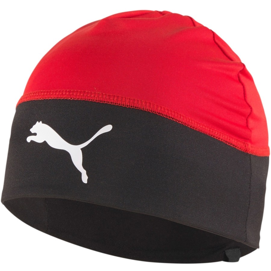 Kinder Puma Mutzen | Puma Kinder Beanie Teamliga Rot-Schwarz