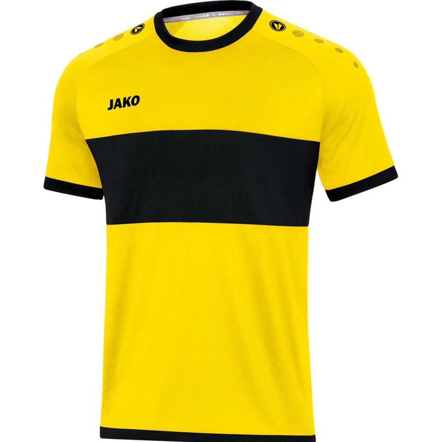 Kinder Jako Trikots | Jako Kinder Kurzarm Trikot Boca Gelb-Schwarz