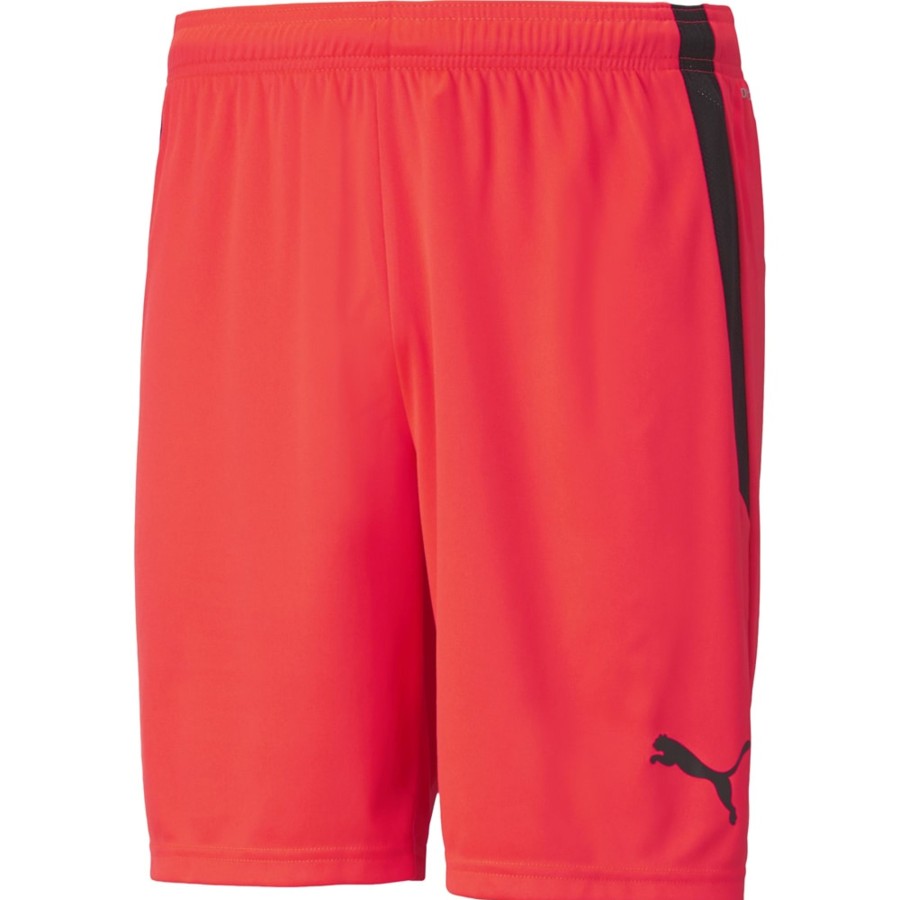 Kinder Puma Shorts | Puma Kinder Shorts Teamliga Rot-Schwarz