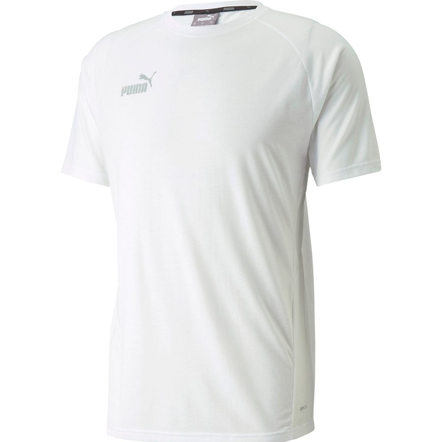 Herren Puma T-Shirts | Puma T-Shirt Teamfinal Casuals Weis