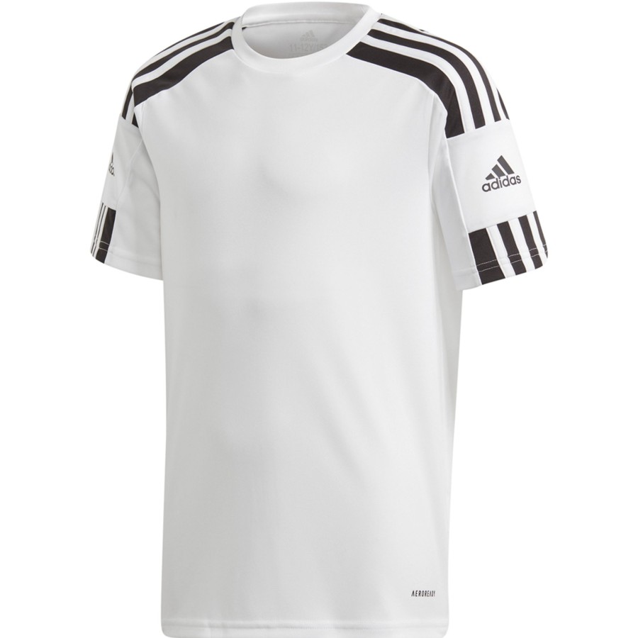 Kinder Adidas Trikots | Adidas Kinder Kurzarm Trikot Squadra 21 Weis-Schwarz