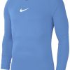 Herren Nike Baselayer | Nike Park First Layer Langarm Shirt University Blue-Weis