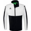 Herren Erima Jacken | Erima Trainingsjacke Six Wings M.Abnehmbaren Armeln Schwarz