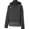 Kinder Puma Jacken | Puma Kinder Training Regenjacke Teamgoal 23 Schwarz-Grau