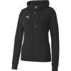 Damen Puma Hoodies | Puma Damen Zip-Hoodie Teamgoal 23 Casuals Schwarz