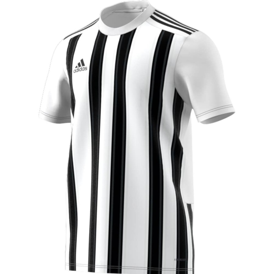 Herren Adidas Trikots | Adidas Kurzarm Trikot Striped 21 Weis-Schwarz