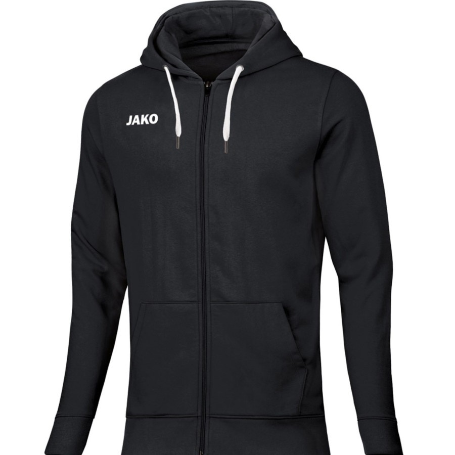 Damen Jako Jacken | Jako Damen Kapuzenjacke Base Schwarz