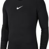 Herren Nike Baselayer | Nike Park First Layer Langarm Shirt Schwarz-Weis