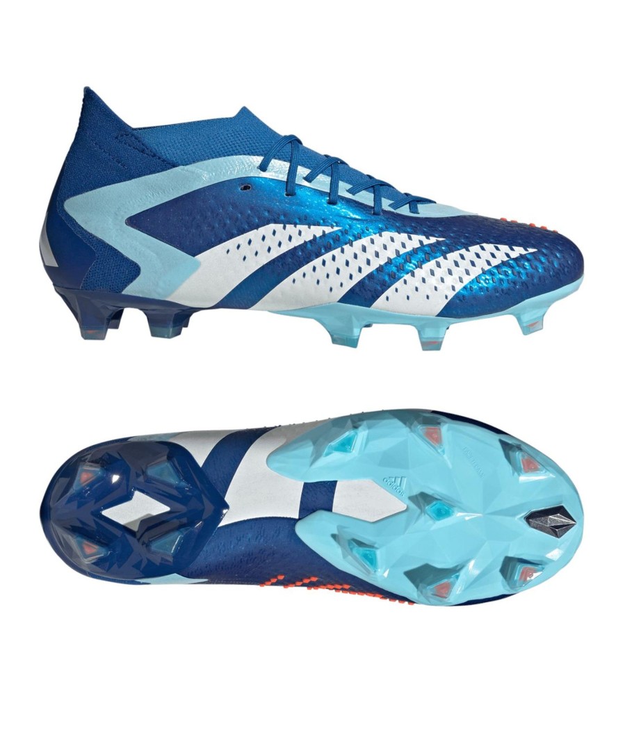 Sportschuhe Adidas Adidas Fusballschuhe | Adidas Predator Accuracy.1 Fg Marinerush Blau Weiss Blau