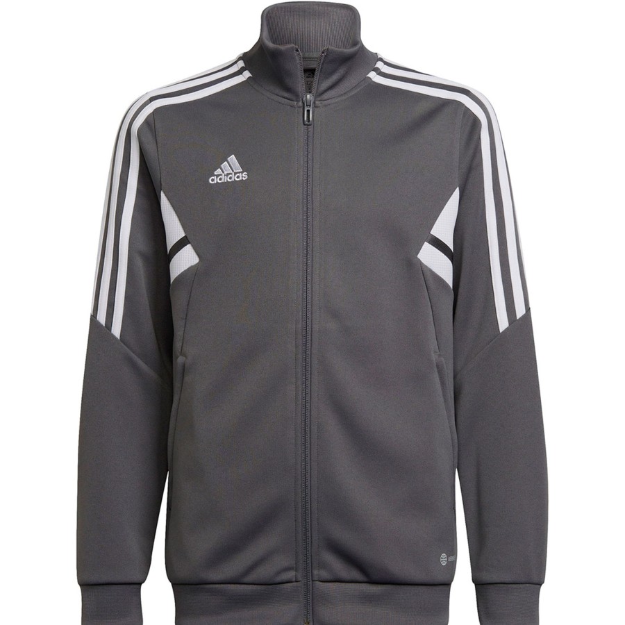 Kinder Adidas Jacken | Adidas Kinder Trainingsjacke Condivo 22 Grau