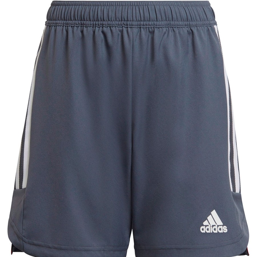 Kinder Adidas Shorts | Adidas Kinder Md Shorts Condivo 22 Grau-Weis