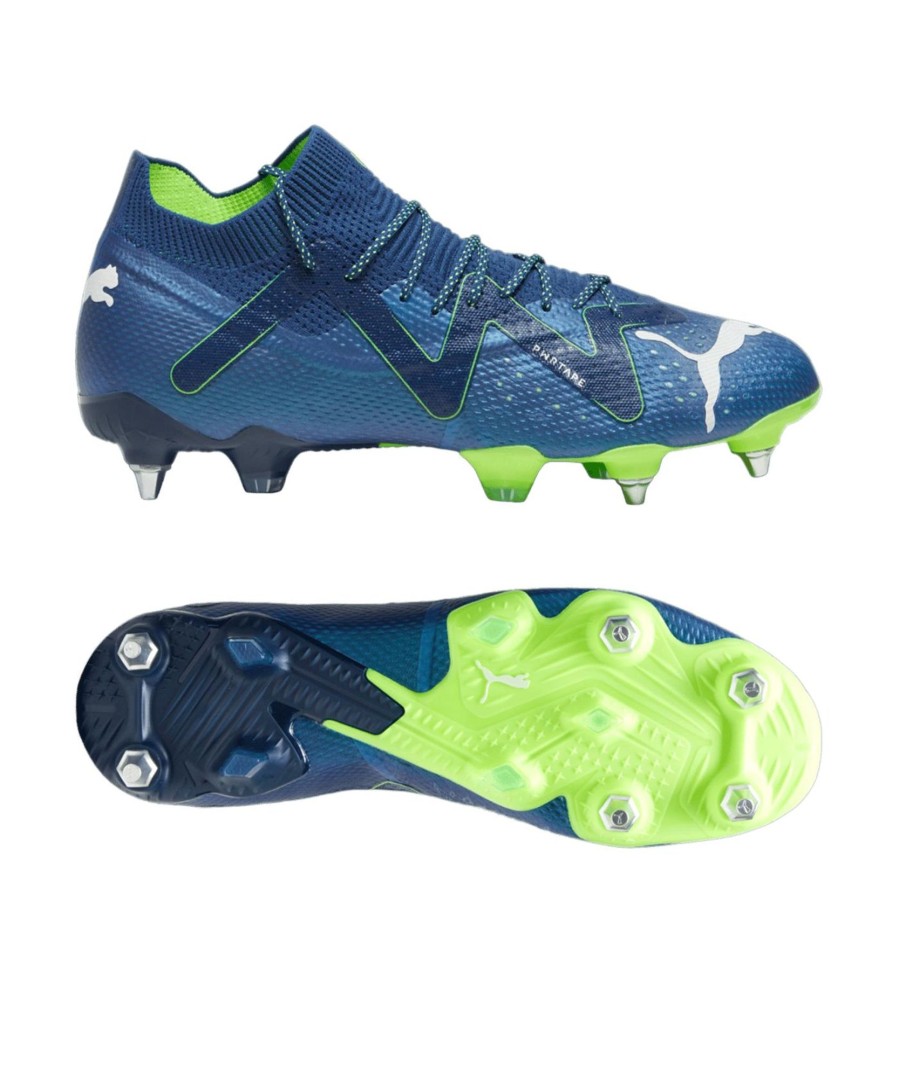 Sportschuhe Puma Puma Fusballschuhe | Puma Fusballschuh Future Ultimate Mxsg Gear Up Blau Weis F03