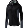 Damen Erima Jacken | Erima Damen Racing Running Jacke Schwarz Gunstig