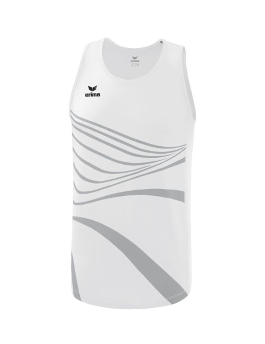 Herren Erima Trikots | Erima Racing Singlet New White Gunstig