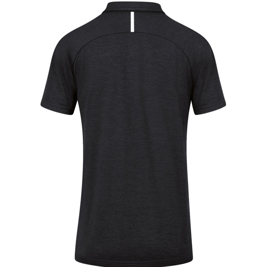 Damen Jako Polo-Shirts | Jako Damen Polo Challenge Schwarz-Weis