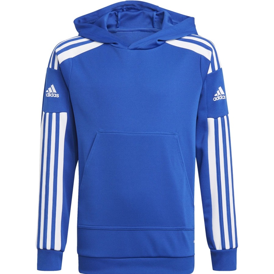 Kinder Adidas Hoodies | Adidas Kinder Hoodie Squadra 21 Blau-Weis