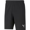 Herren Puma Shorts | Puma Shorts Teamrise Schwarz-Weis