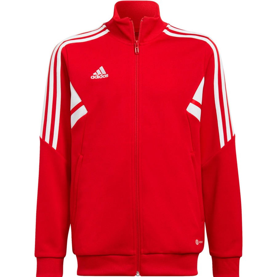 Kinder Adidas Jacken | Adidas Kinder Trainingsjacke Condivo 22 Rot-Weis