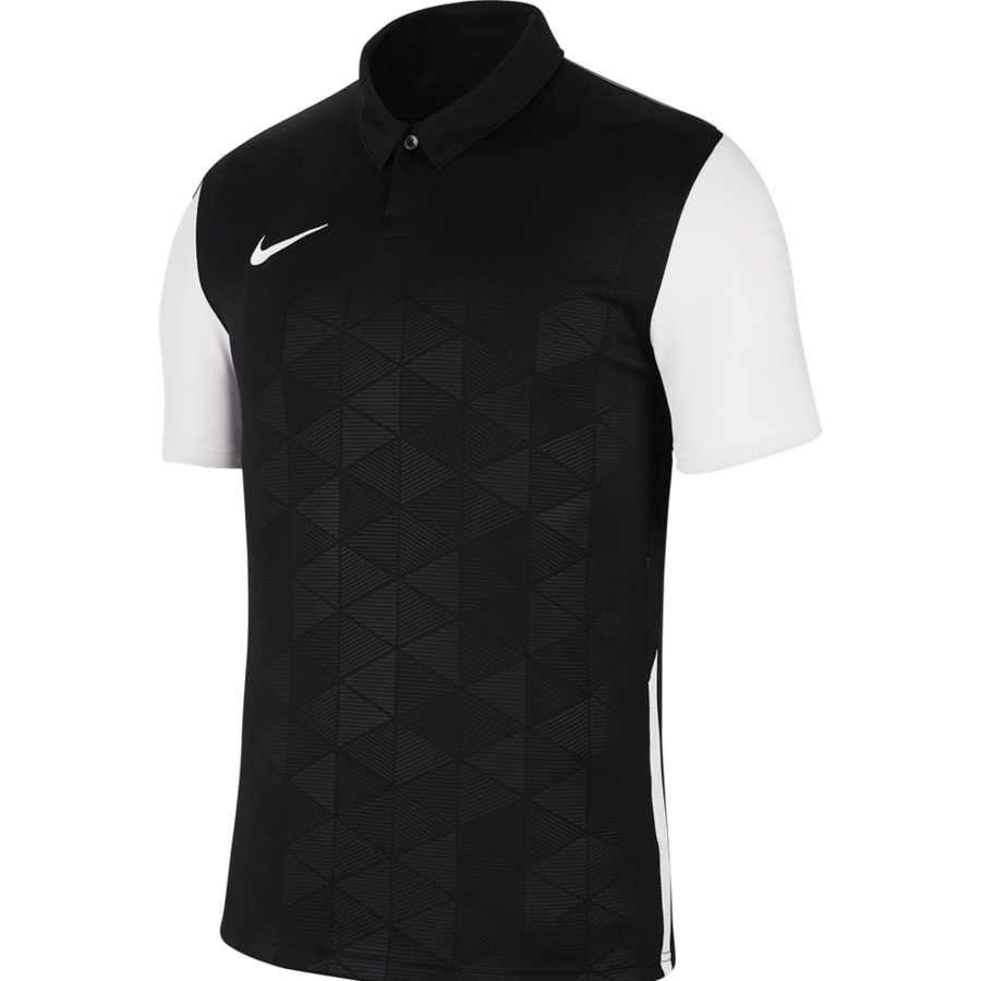 Herren Nike Trikots | Nike Trophy Iv Kurzarm Trikot Schwarz-Weis