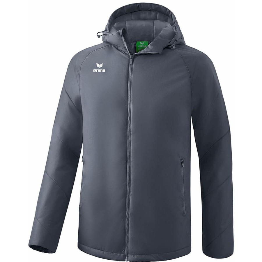 Herren Erima Jacken | Erima Winterjacke Team Grau