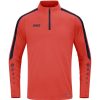 Herren Jako Sweatshirts | Jako Herren Ziptop Power Flame/Marine