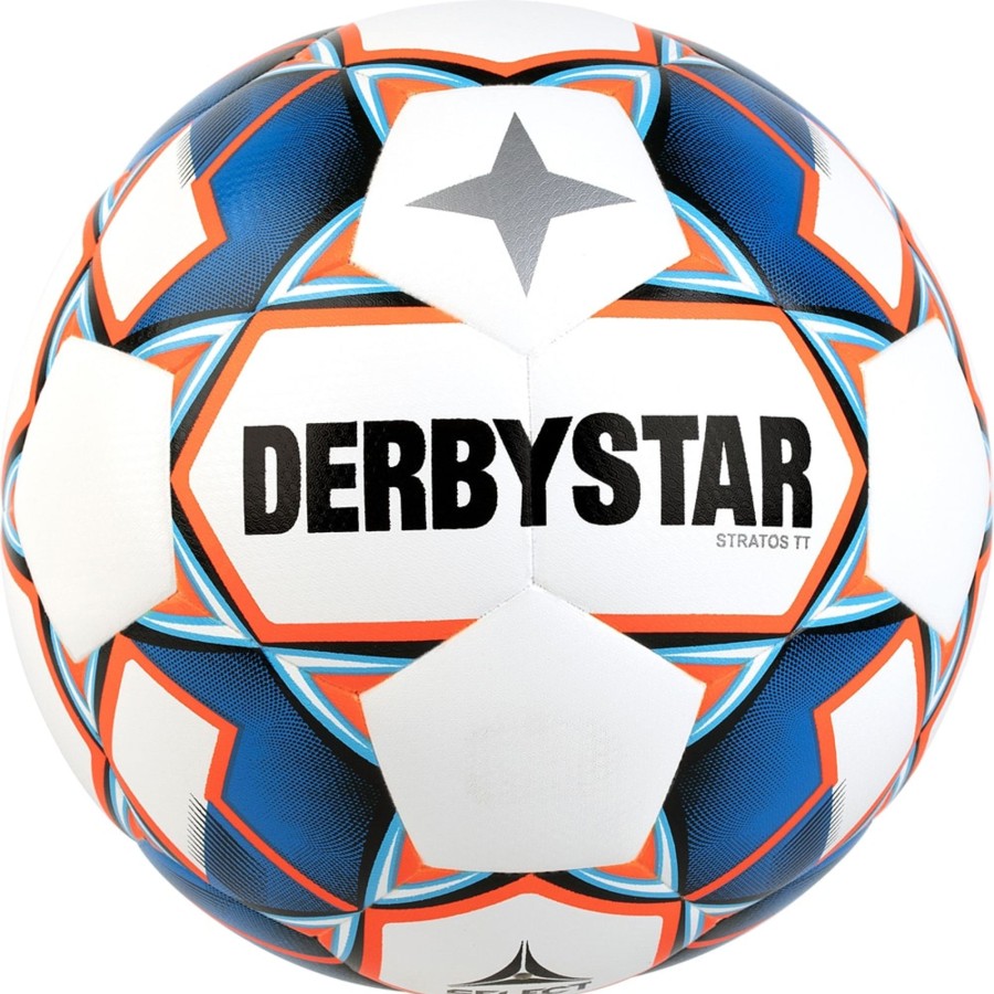 Sportausruestung Derbystar | Derbystar Fusball Stratos Tt Weis-Blau-Orange