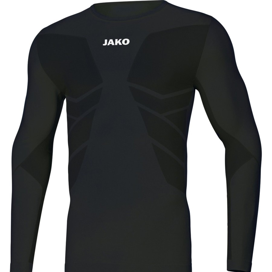 Kinder Jako Baselayer | Jako Kinder Longsleeve Comfort 2.0 Schwarz