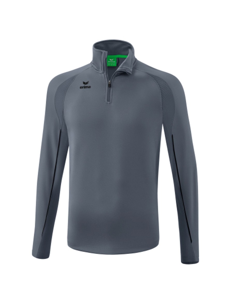 Herren Erima Sweatshirts | Erima Liga Star Trainingstop Slate Grey/Schwarz Gunstig