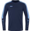 Herren Jako Sweatshirts | Jako Herren Sweat Power Marine/Skyblue