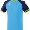 Herren Erima Trikots | Erima Zenari 3.0 Trikot Curacao-New Navy-Green Gecko