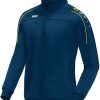 Herren Jako Jacken | Jako Classico Polyesterjacke Nightblue-Citro