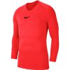 Herren Nike Baselayer | Nike Herren Langarm Shirt Park First Layer Rot