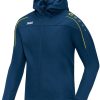 Herren Jako Jacken | Jako Classico Kapuzenjacke Nightblue-Citro