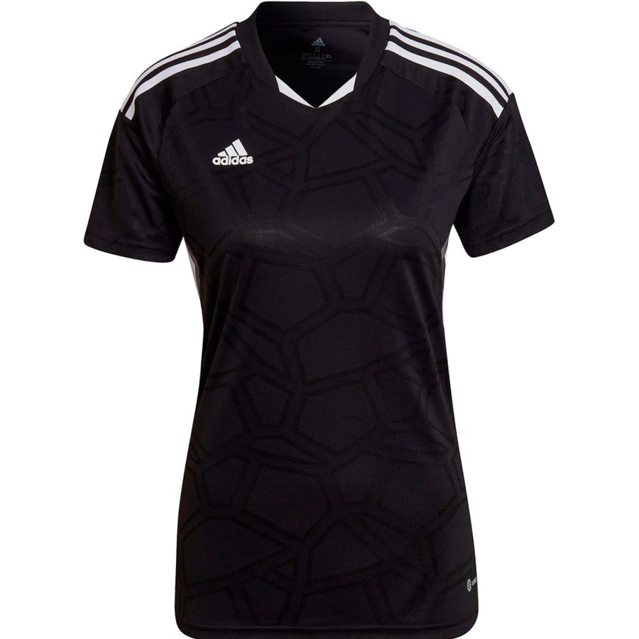 Damen Adidas Trikots | Adidas Damen Trikot Md Condivo 22 Schwarz-Weis