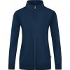 Damen Jako Jacken | Jako Damen Sweatjacke Doubletex Blau