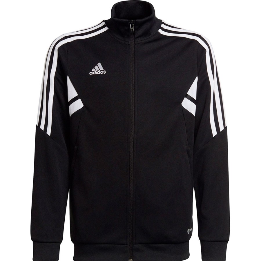 Kinder Adidas Jacken | Adidas Kinder Trainingsjacke Condivo 22 Schwarz-Weis