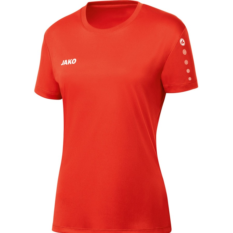 Damen Jako Trikots | Jako Damen Kurzarm Trikot Team Orange