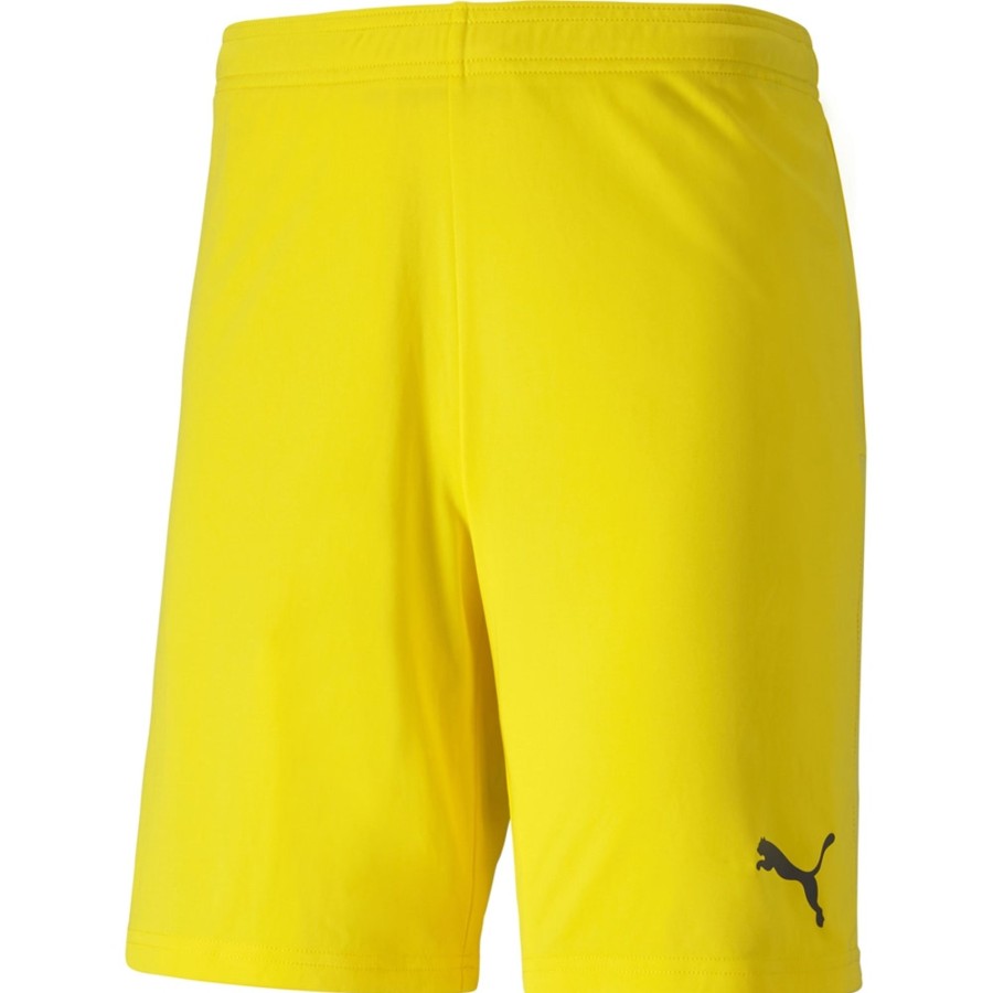 Herren Puma Shorts | Puma Knit Shorts Teamgoal 23 Gelb