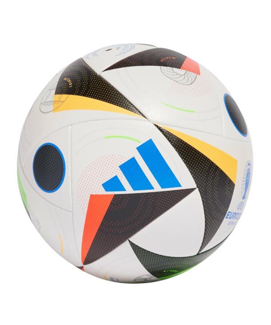 Sportausruestung Adidas | Adidas Fussballliebe Competition Spielball Em 2024 Weiss Schwarz Blau