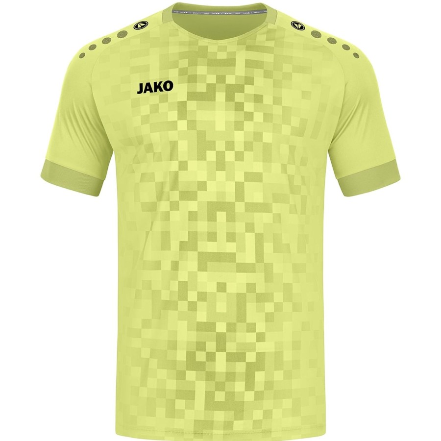 Herren Jako Trikots | Jako Herren Trikot Pixel Leuchtgelb