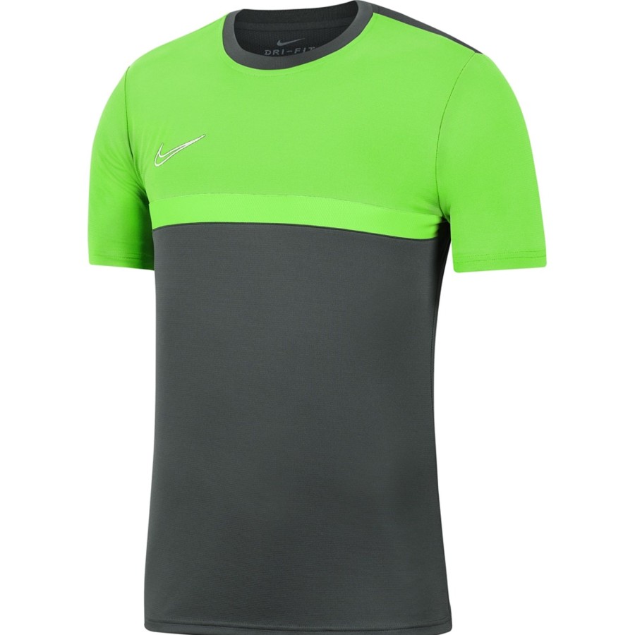 Kinder Nike Trikots | Nike Kinder Kurzarm Top Academy 20 Pro Grau-Grun