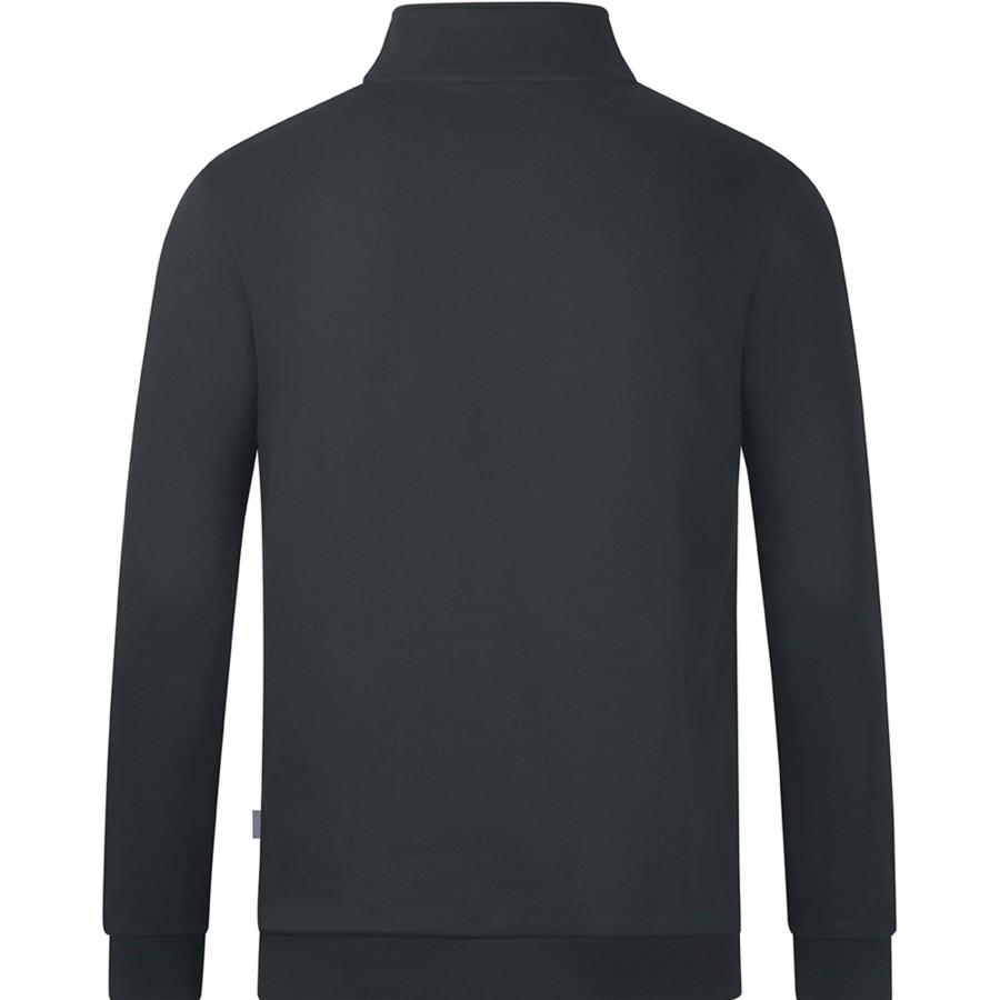 Herren Jako Sweatshirts | Jako Herren Ziptop Organic Grau