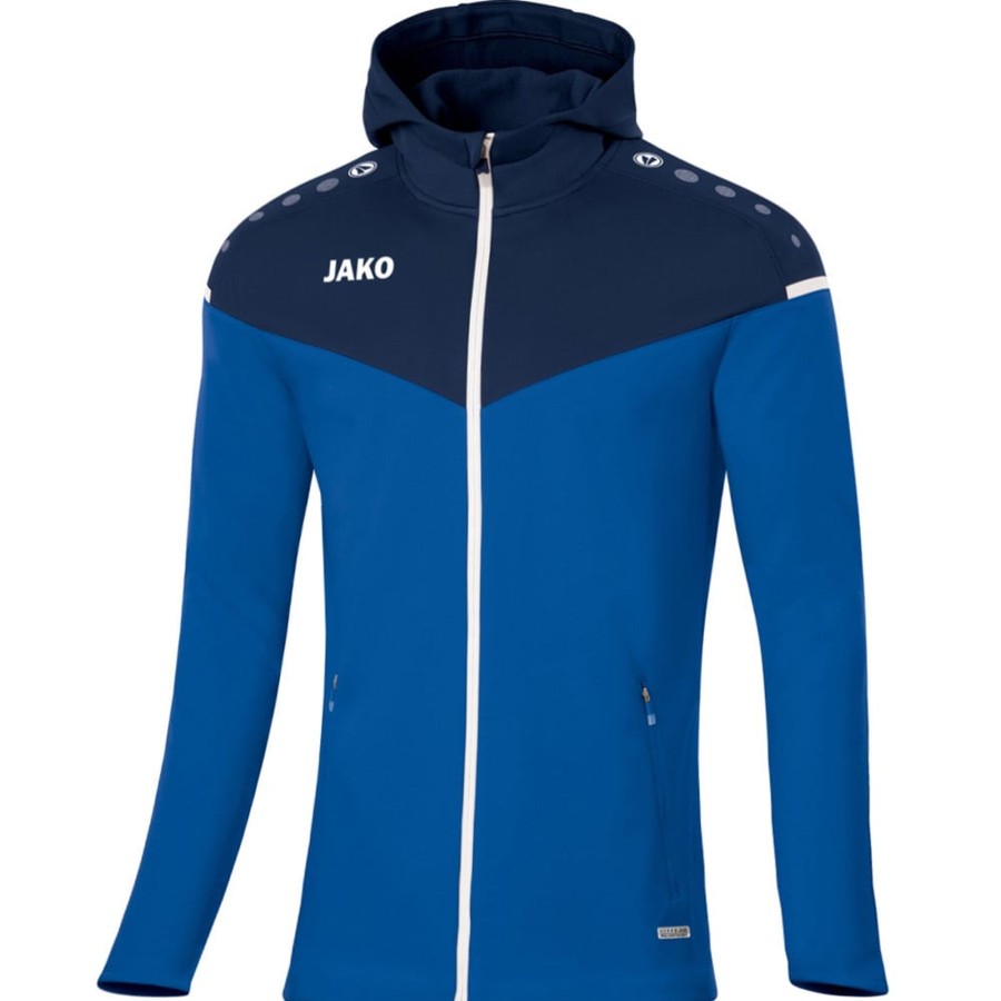 Damen Jako Jacken | Jako Damen Kapuzenjacke Champ 2.0 Blau